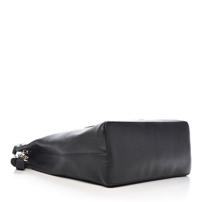 Gucci Pebbled Calfskin Large Soho Hobo Black 4 of 10