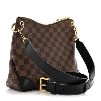 Louis Vuitton Damier Ebene Odeon PM Black 3 of 14