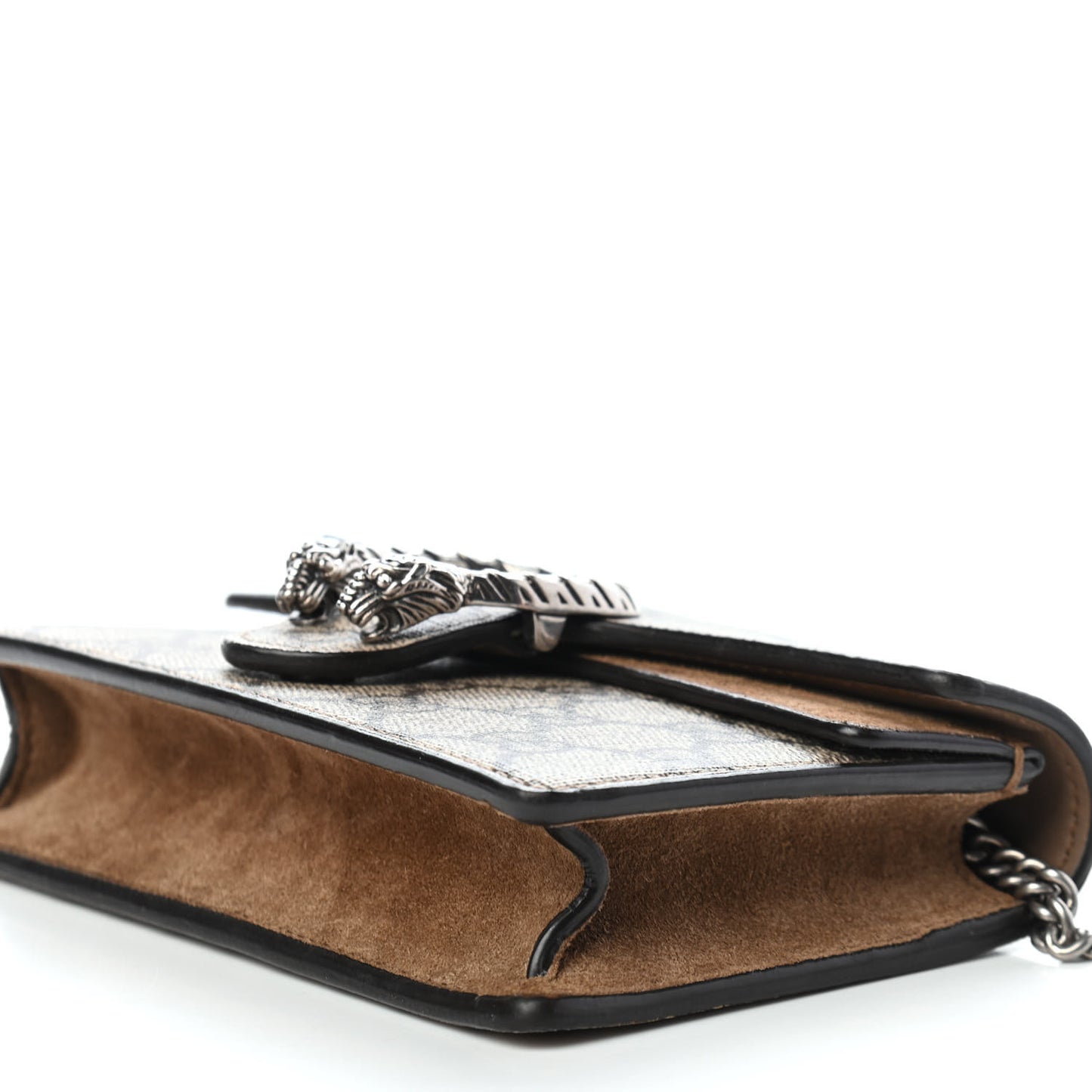 GG Supreme Monogram Super Mini Dionysus Shoulder Bag Taupe
