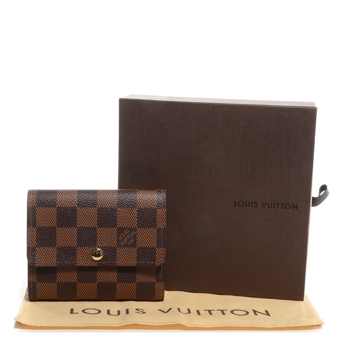 Damier Ebene Elise Wallet