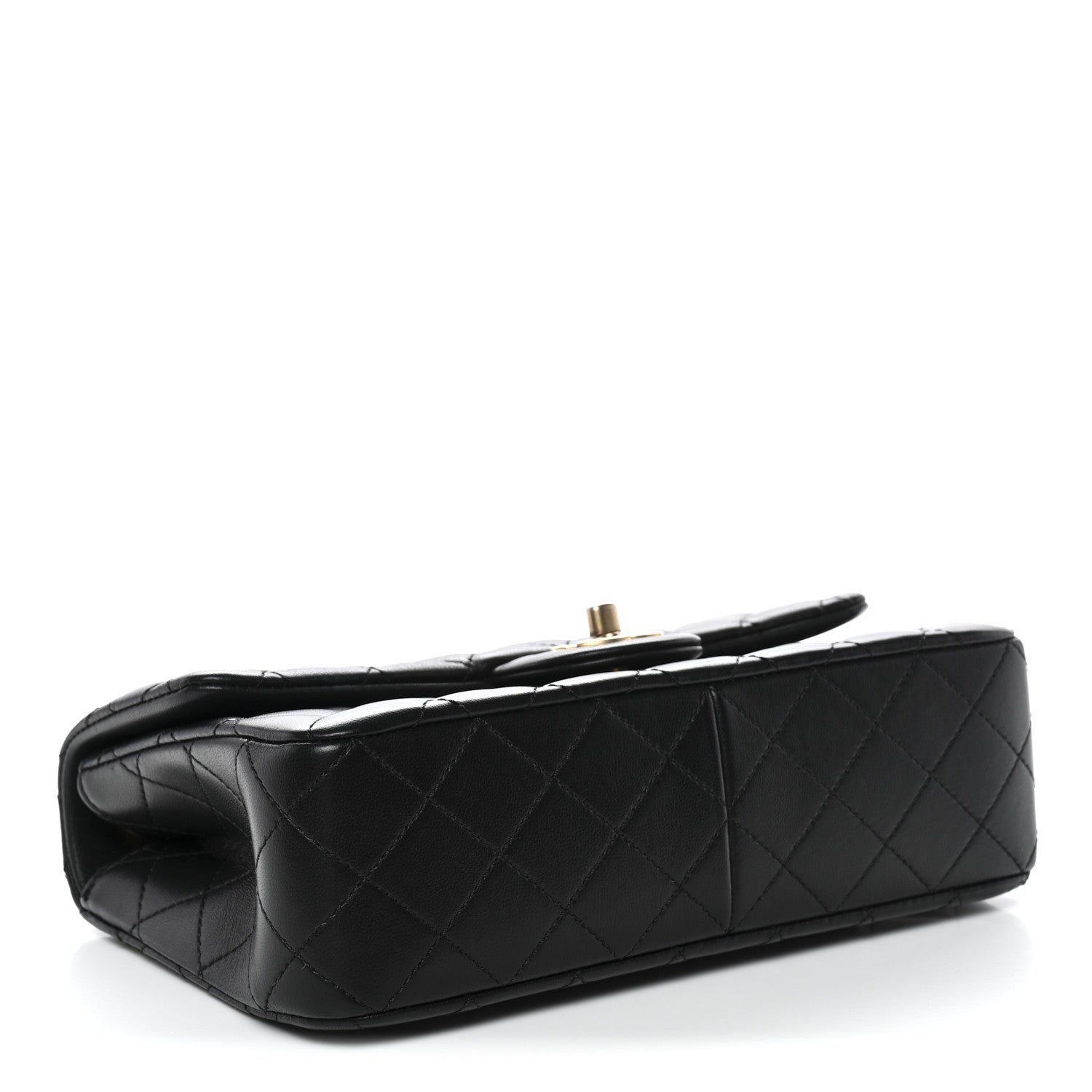 Chanel Lambskin Quilted Small Sweet Camellia Flap Black 4 of 11