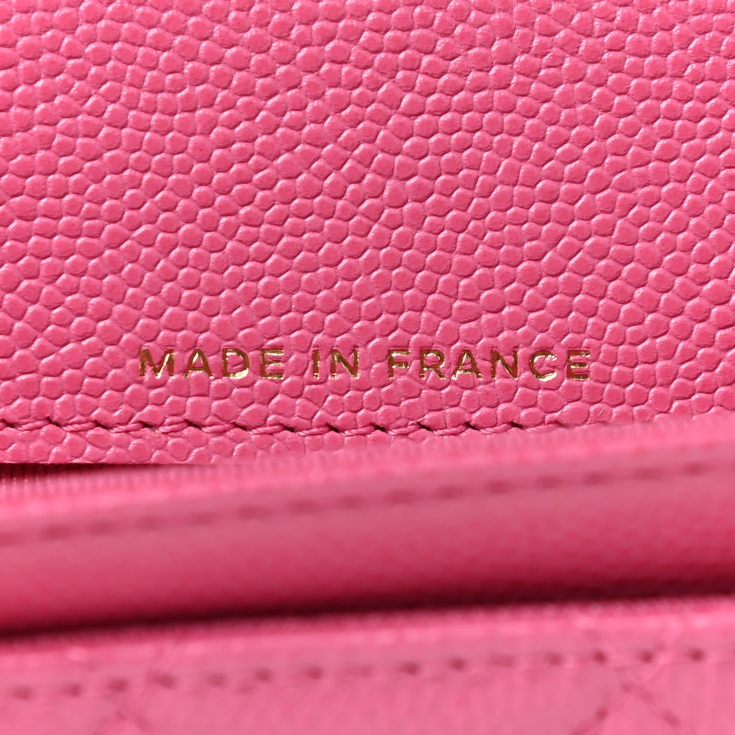 Chanel Caviar Quilted Flap Card Holder Wallet Dark Pink 7 of 8