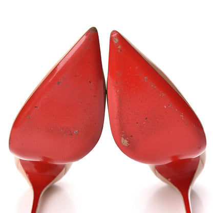 Christian Louboutin Patent So Kate 120 Pumps 37 Nude 15 of 21