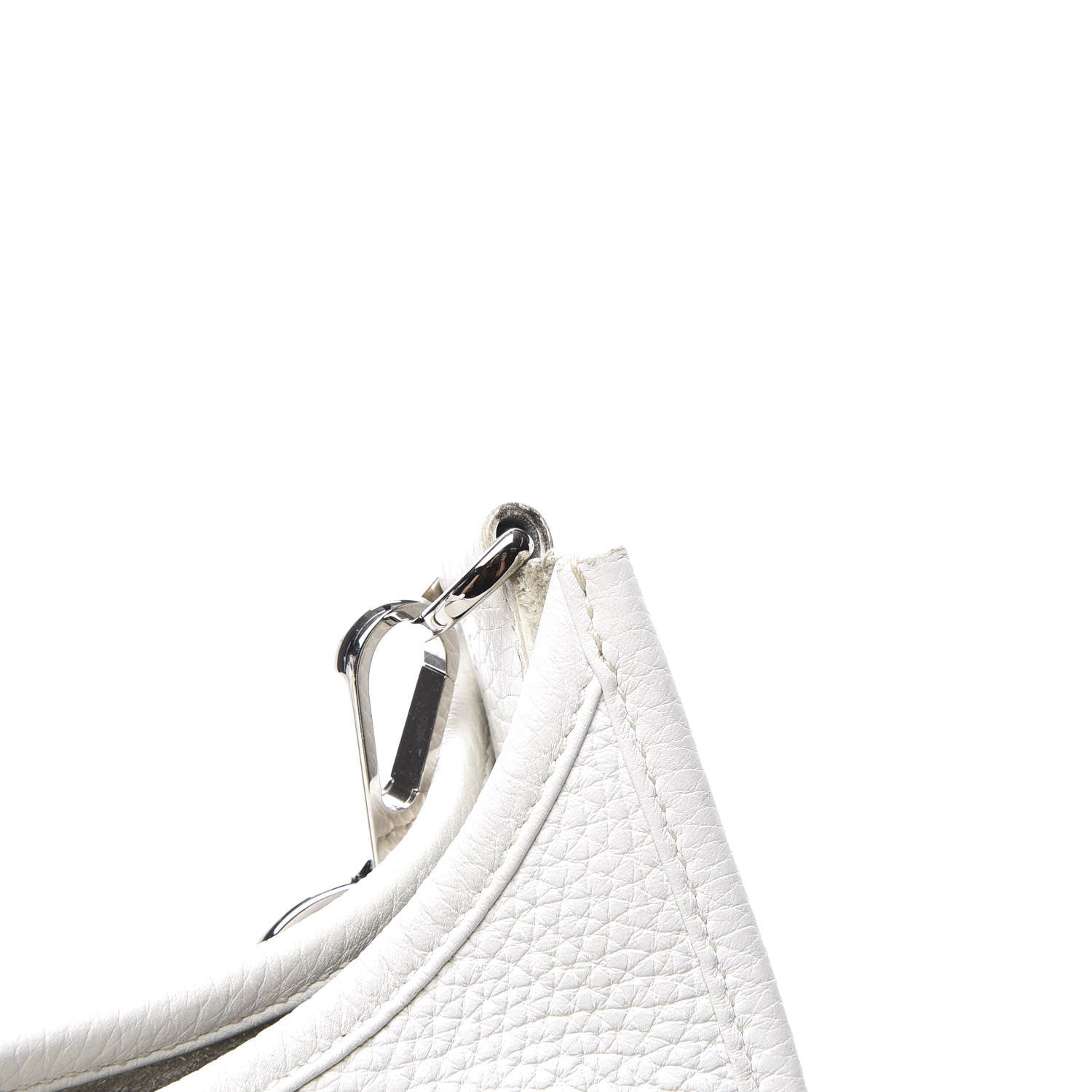 Hermes Taurillon Clemence Evelyne III PM White 15 of 20