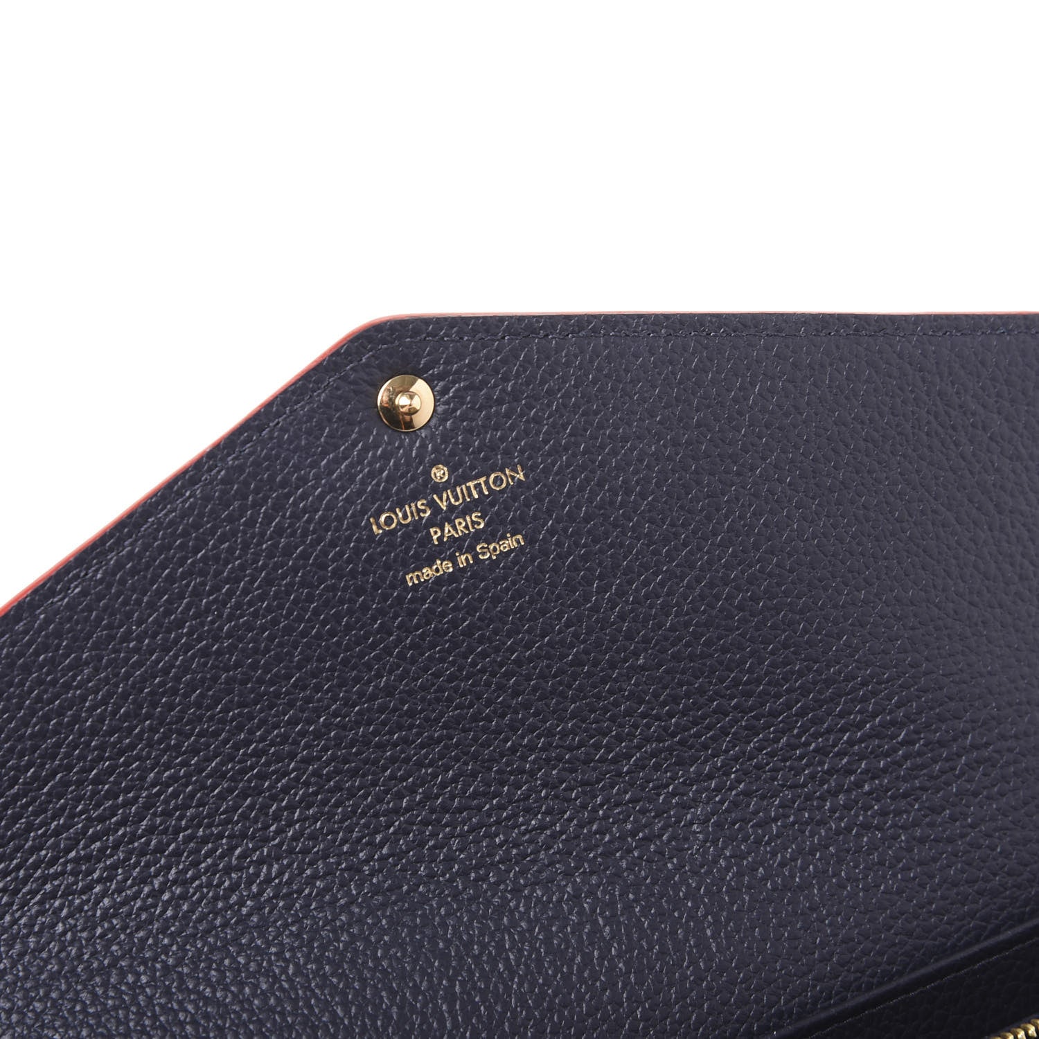 Louis Vuitton Empreinte Sarah Wallet NM Marine Rouge 5 of 10