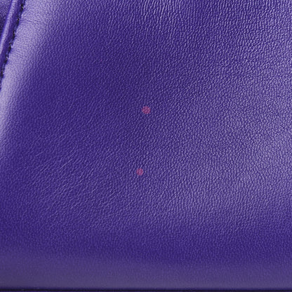 Fendi Shiny Nappa Waves Bi-Color Micro Peekaboo Iconic Satchel Purple Amber 11 of 11