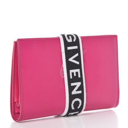 Givenchy Calfskin Urban Medium Logo Flap Wallet Cyclamen 3 of 7