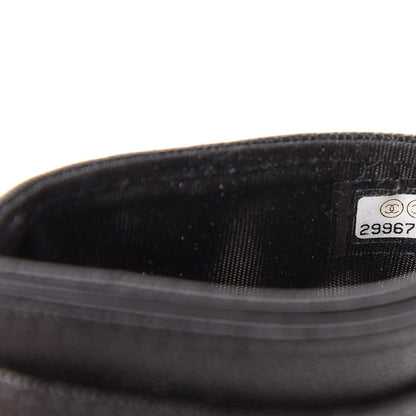 Chanel Caviar Quilted Boy Card Holder Black 8 of 10