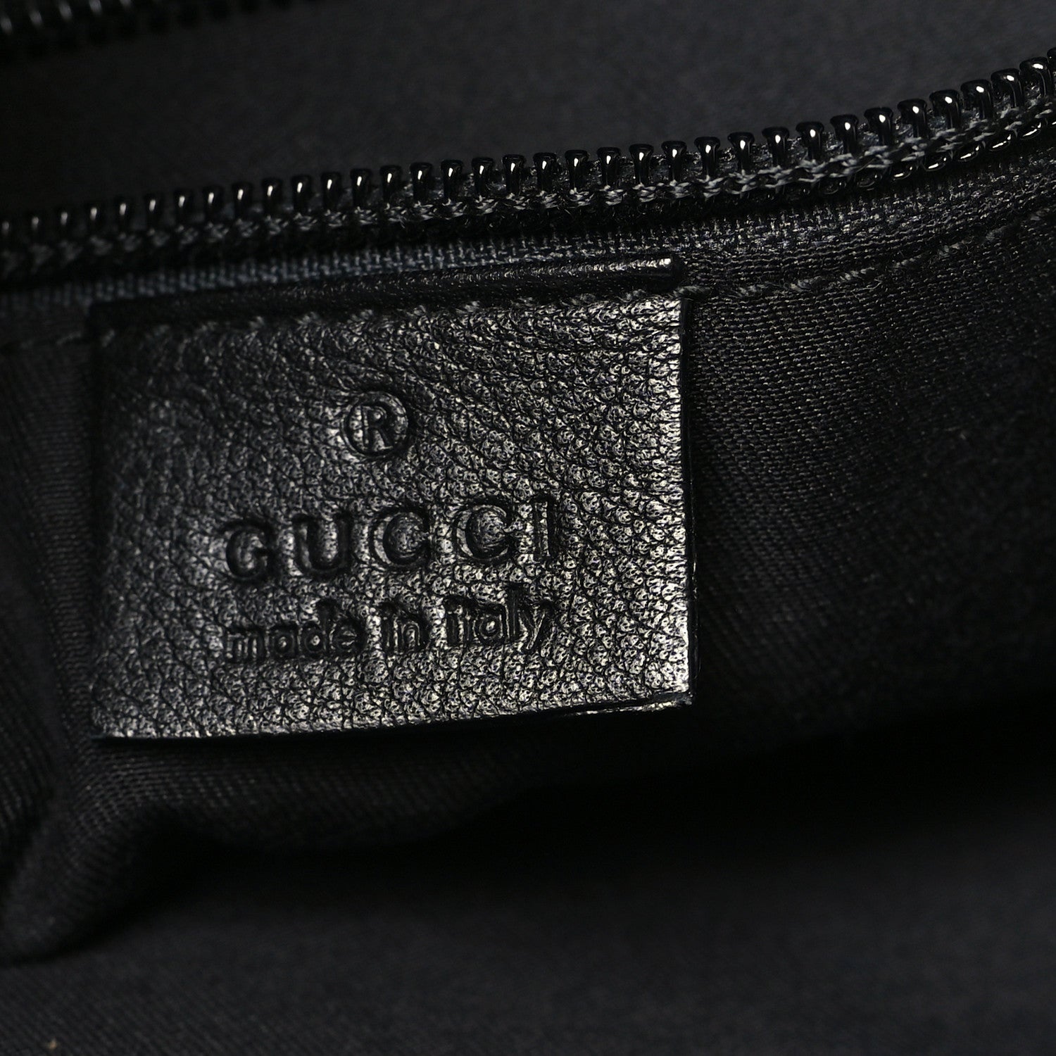 Gucci Calfskin Large Flap Messenger Bag  Black 6 of 10
