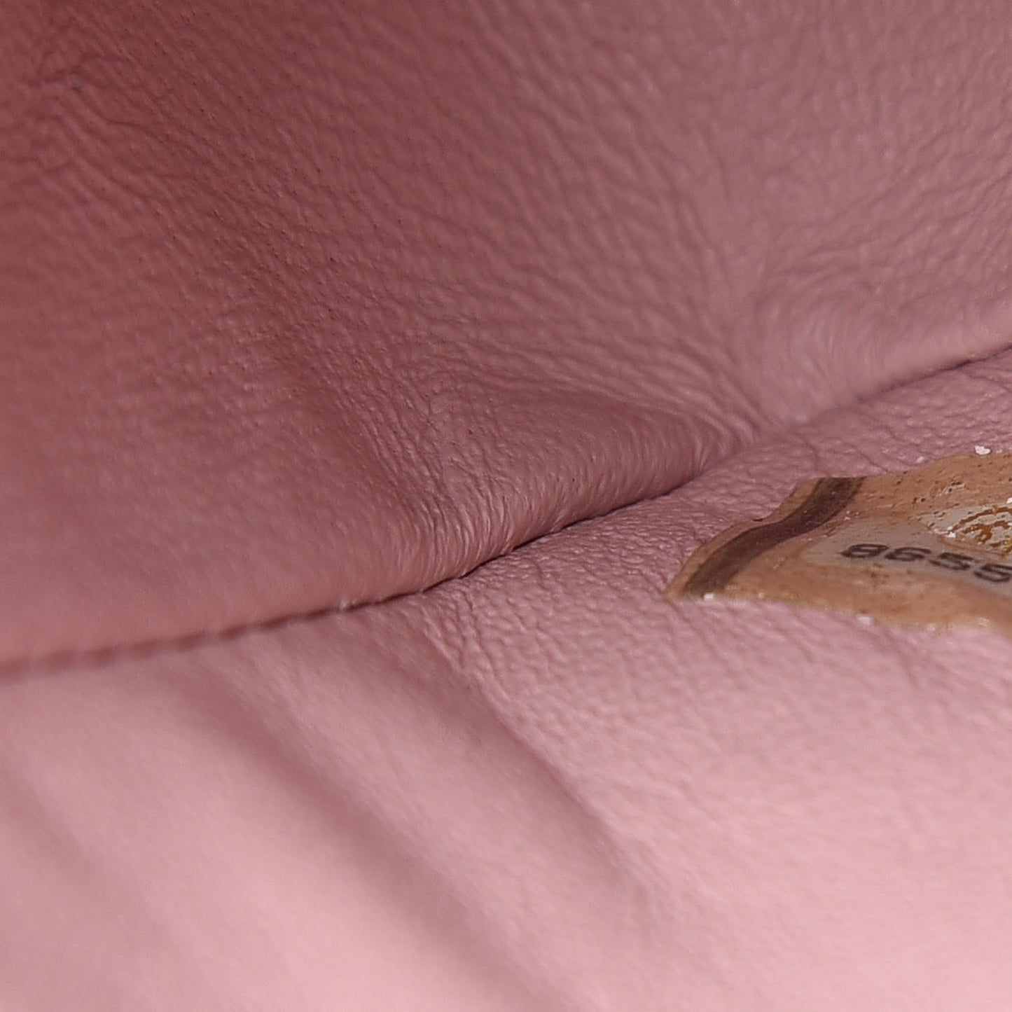 Tweed Medium Double Flap Pink