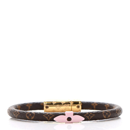 Louis Vuitton Monogram Daily Confidential Bracelet 17 Rose Ballerine 3 of 5