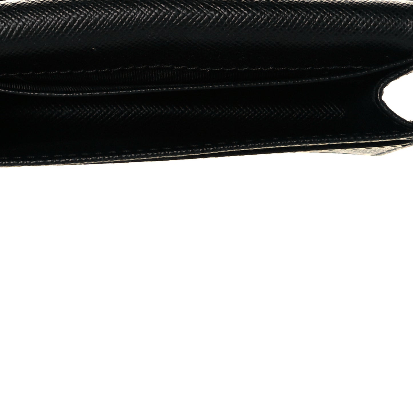 Saffiano Oro Wallet Black