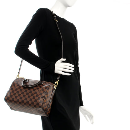 Louis Vuitton Damier Ebene Speedy Bandouliere 25 2 of 8