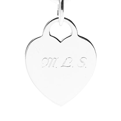 Tiffany Sterling Silver Heart Tag Toggle Necklace 4 of 4