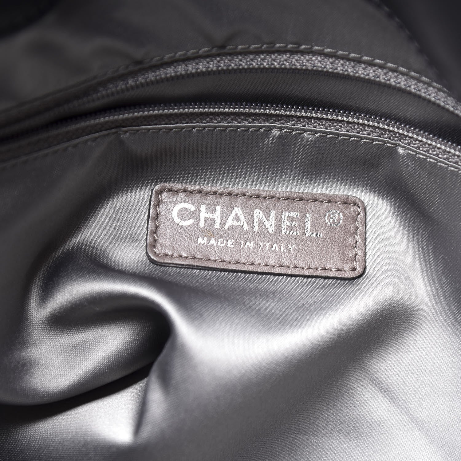 Chanel Calfskin Modern Chain Rhodoid Hobo Black 7 of 10