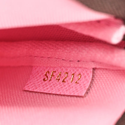 Louis Vuitton Monogram 2022 Christmas Animation Paris Mini Pochette Accessories Pink 10 of 17