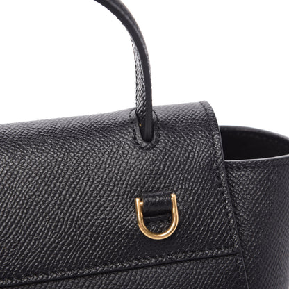 Celine Grained Calfskin Pico Belt Bag Black 9 of 9