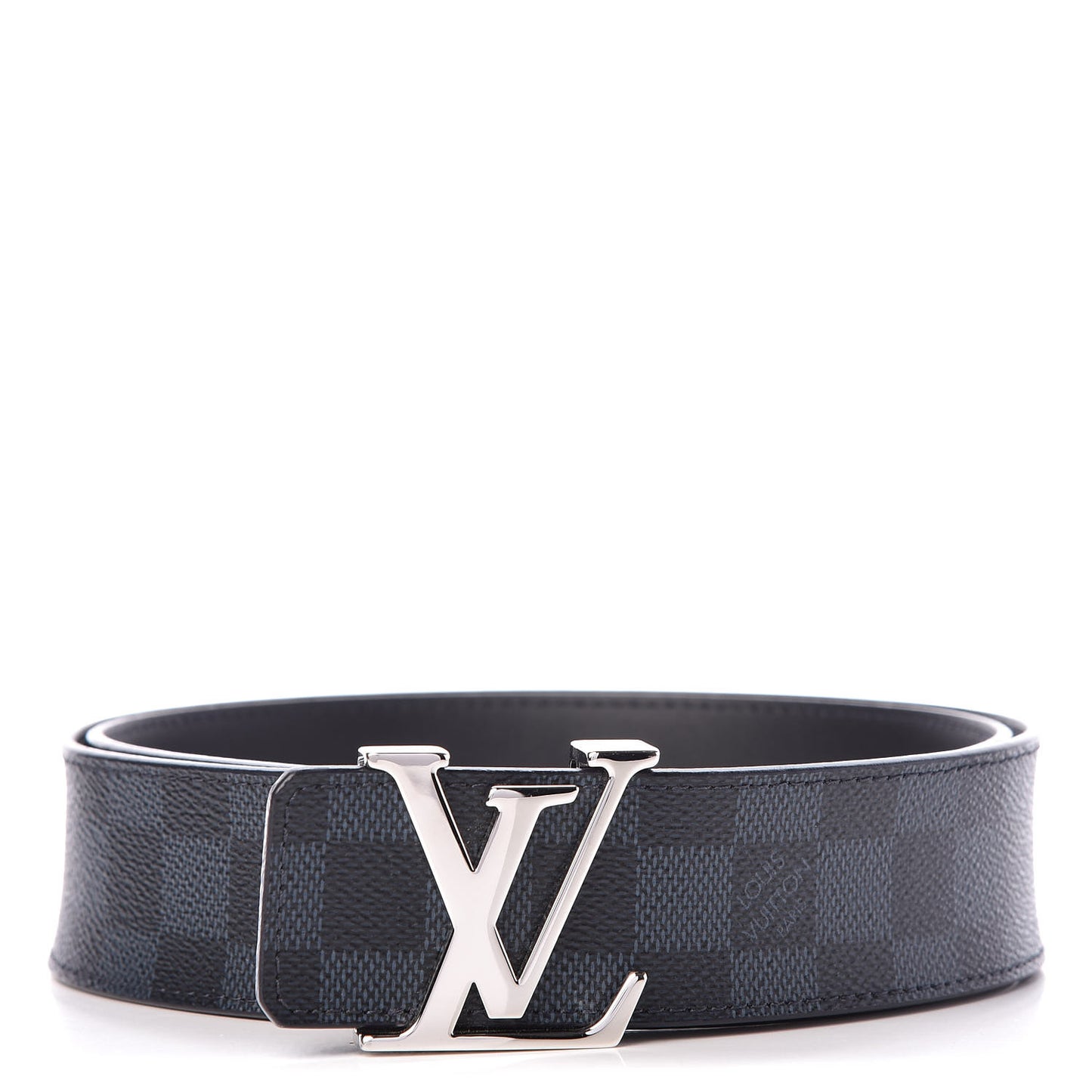 Damier Cobalt 40mm LV Initiales Belt 85 34
