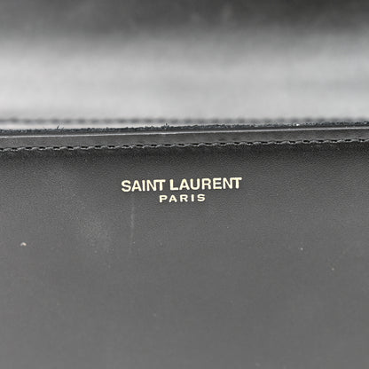Saint Laurent Calfskin Monogram Small Dylan Shoulder Bag Black 3 of 15