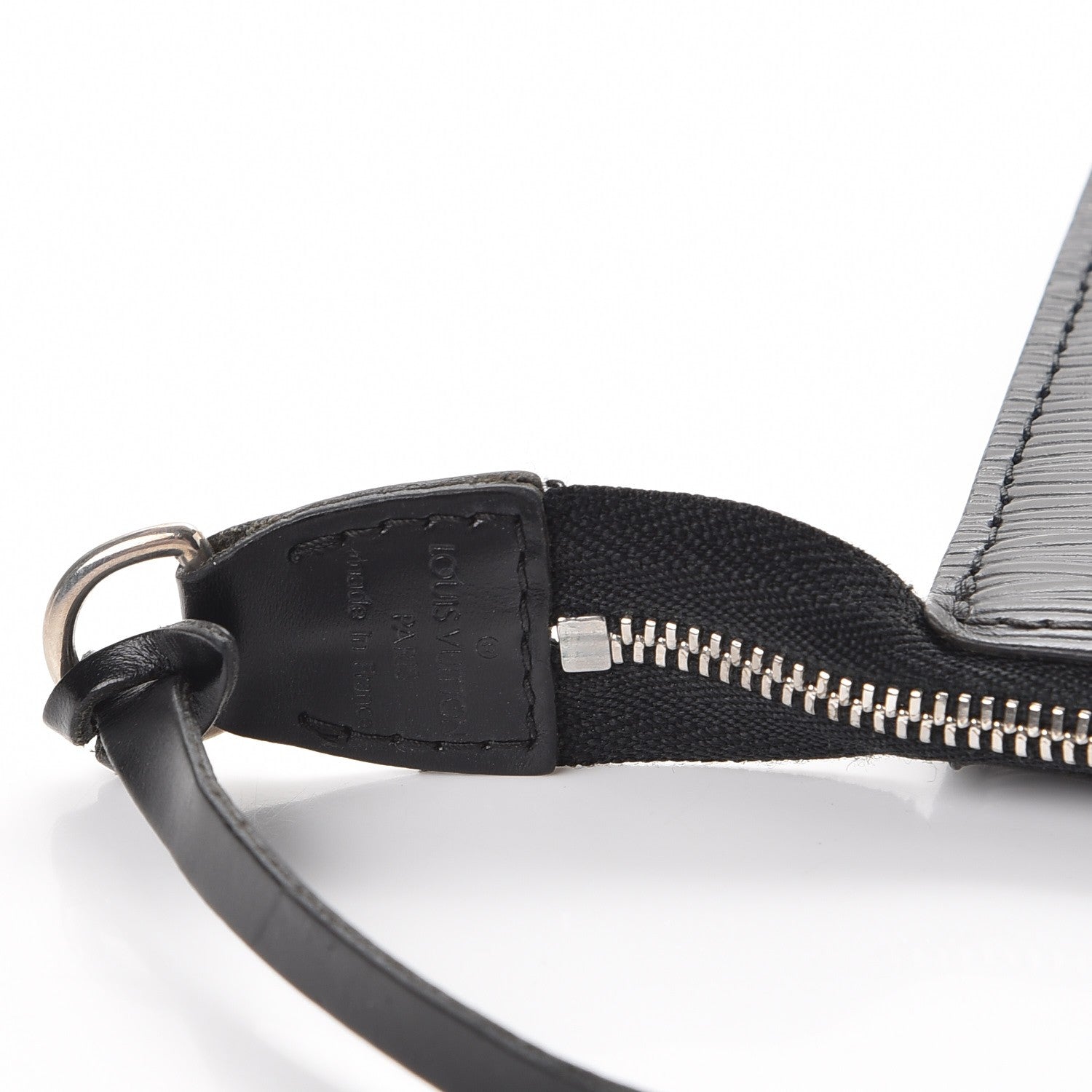 Louis Vuitton Epi Pochette Accessories 24 Black 6 of 10