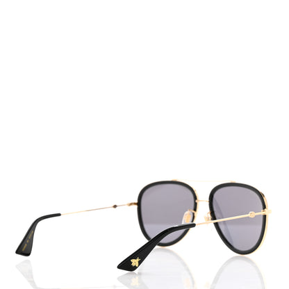 Gucci Aviator Sunglasses GG0062S Black 4 of 8