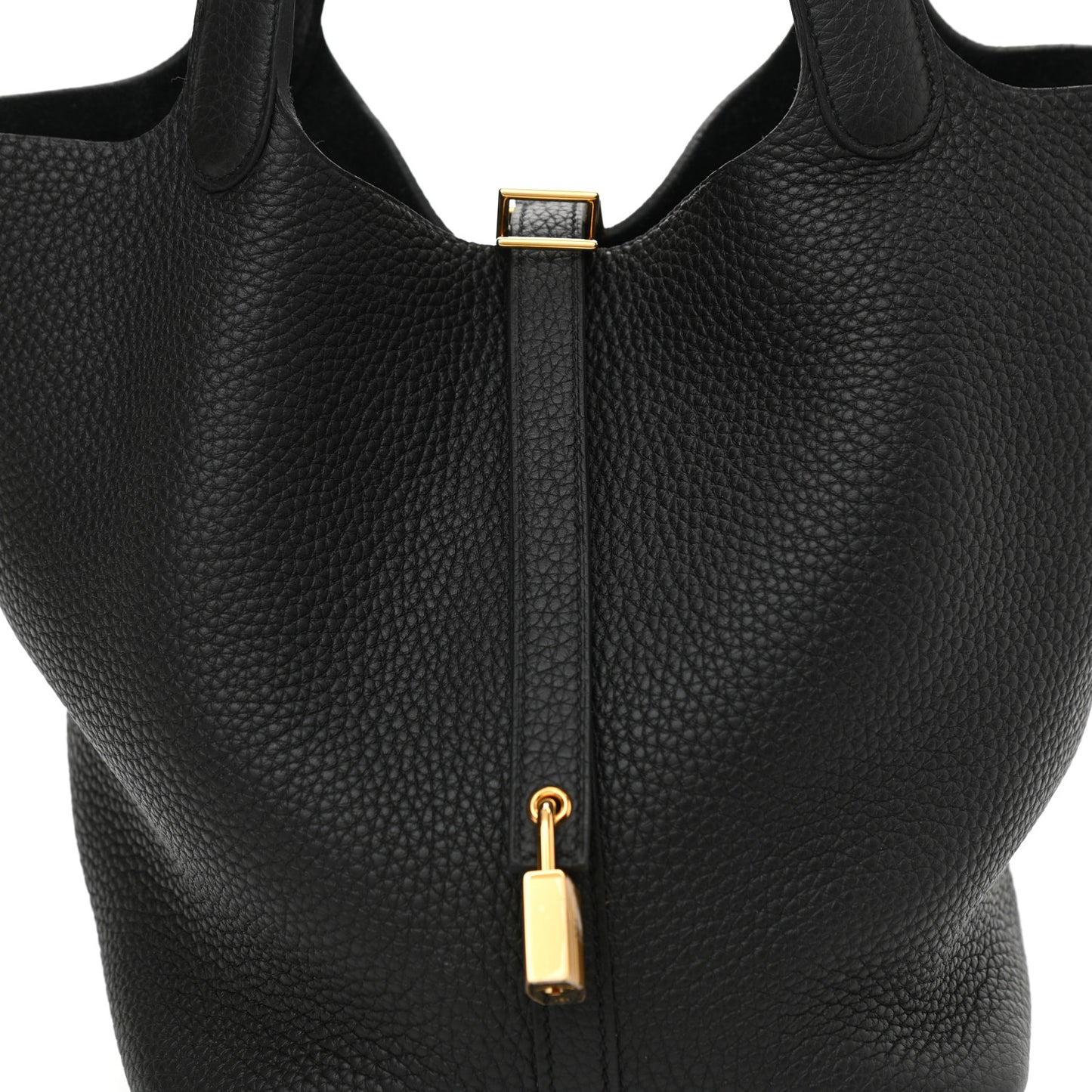 Taurillon Clemence Picotin Lock 22 MM Black