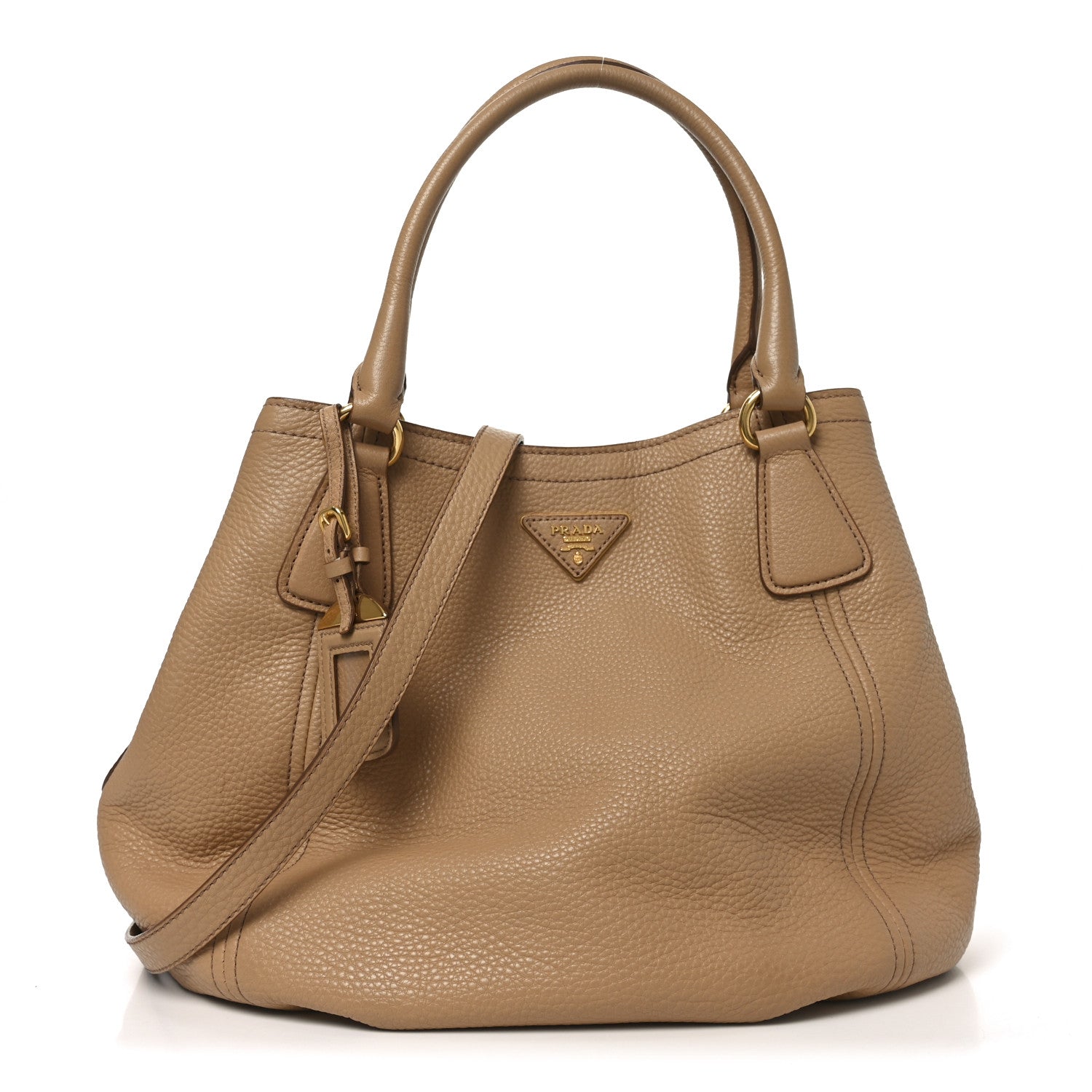Prada Vitello Daino Tote Sughero 1 of 9