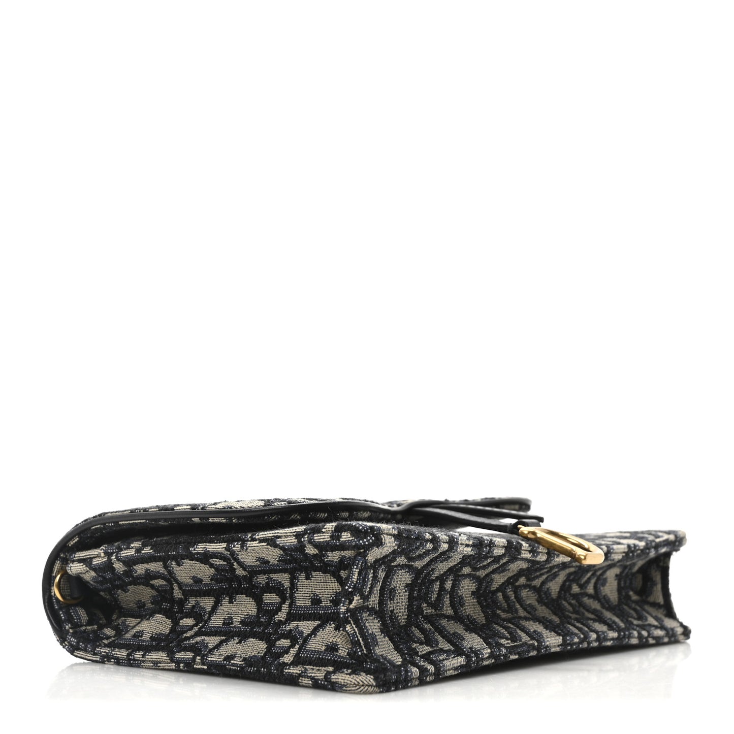 Oblique Saddle Chain Pouch Blue
