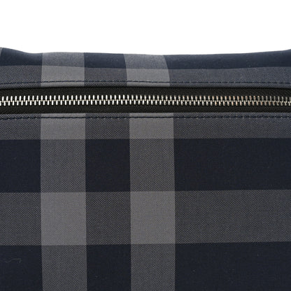 Burberry House Check Sonny Bum Bag Navy Grey 7 of 9