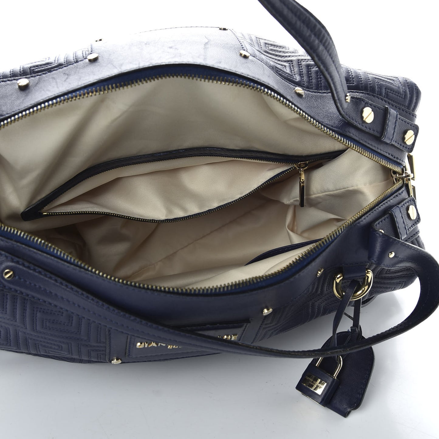 Lambskin Couture Satchel Blue