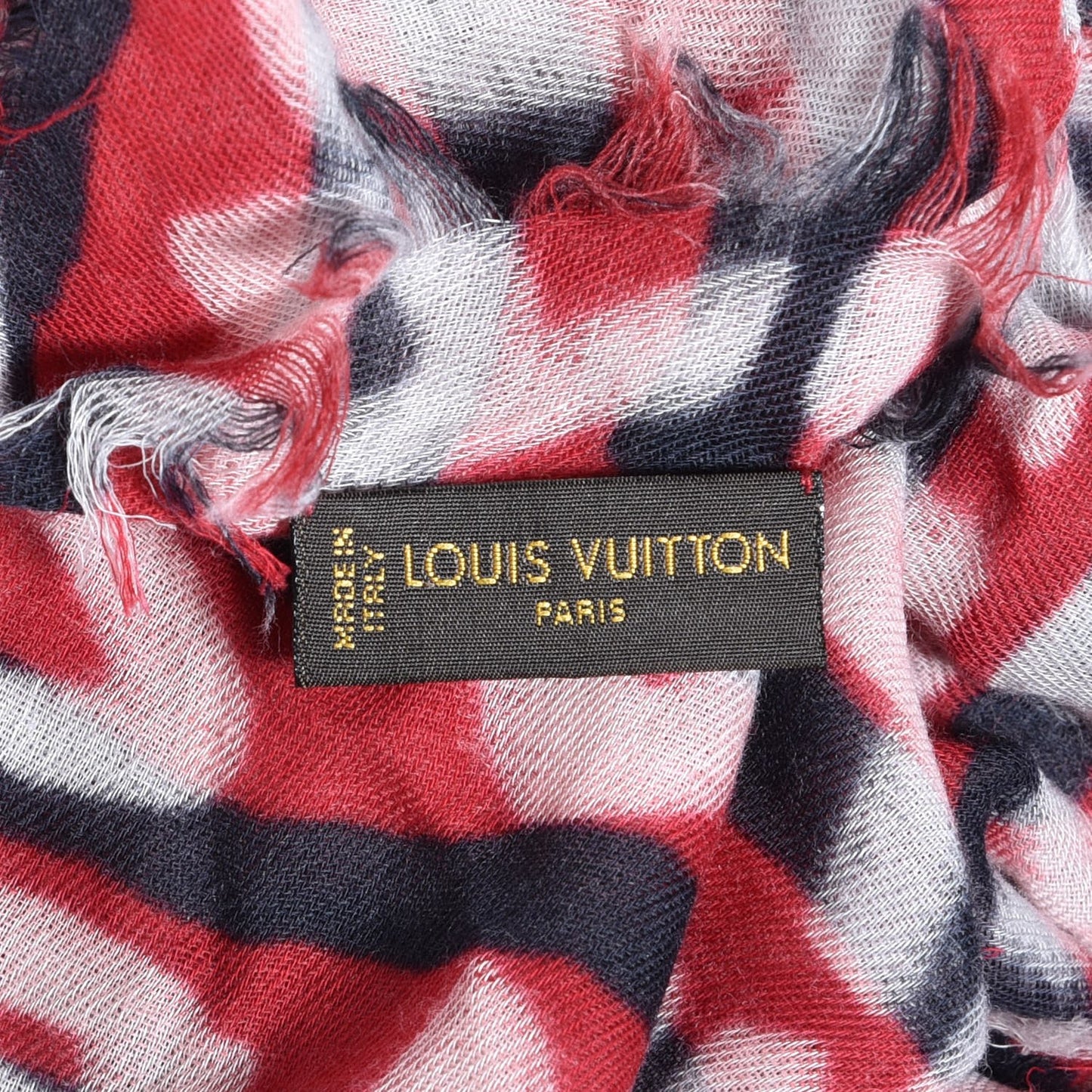 Graffiti Striped Scarf