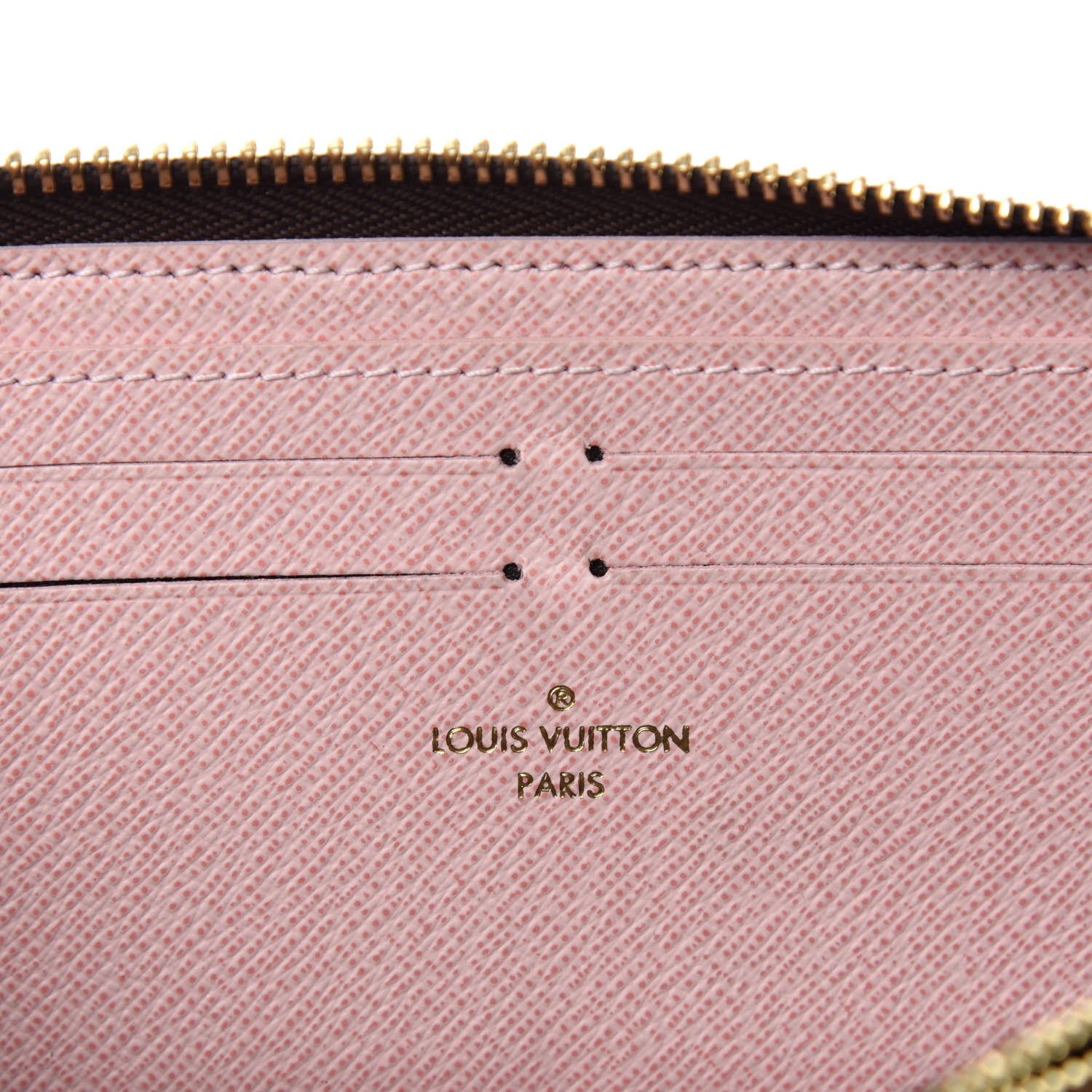 Louis Vuitton Monogram Clemence Wallet Rose Ballerine 7 of 8