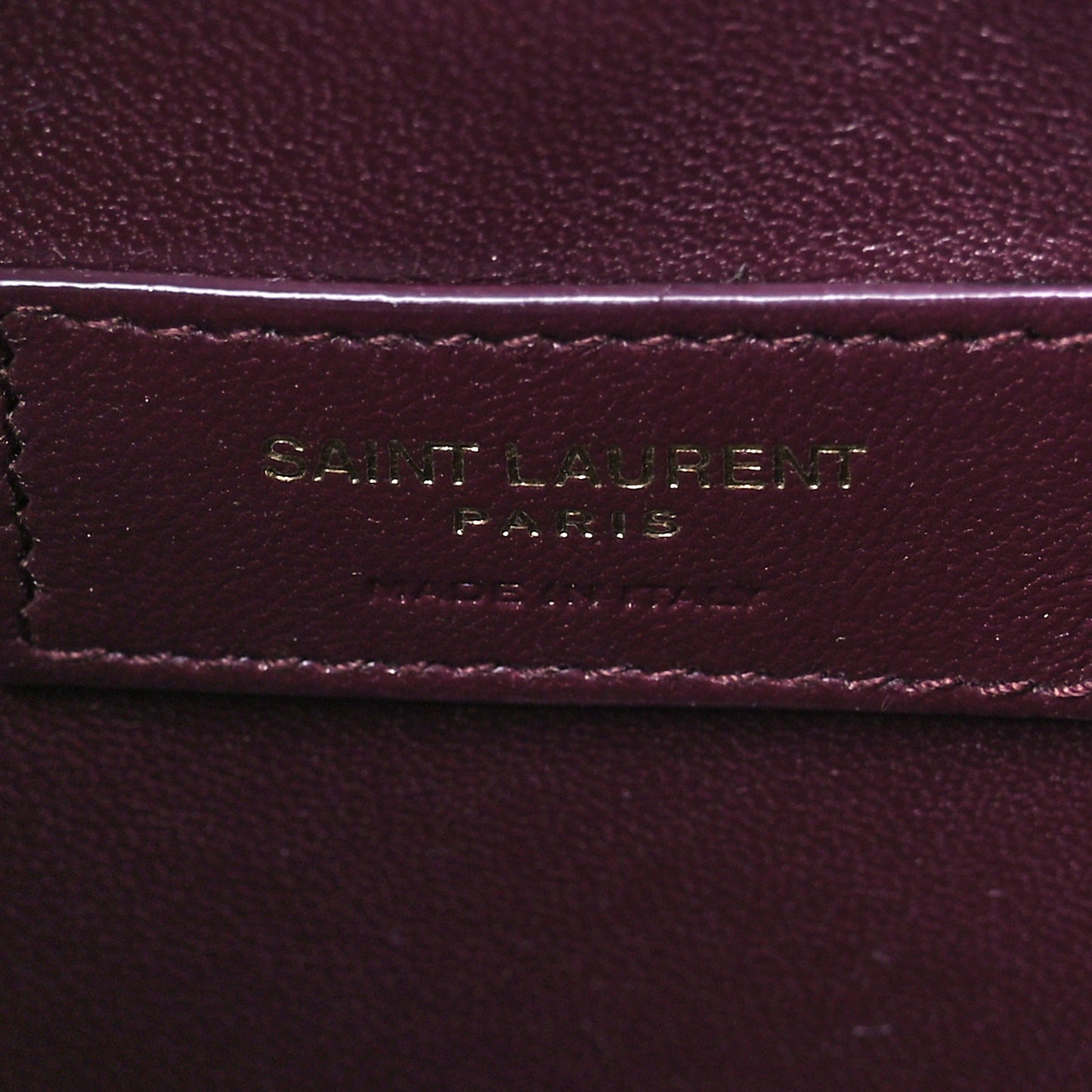 Patent Calfskin Rendez-Vous Hobo Dark Red Wine
