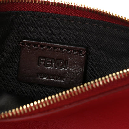 Fendi Vitello Century Opaco F is Fendi Tri-Color Triplette Pouch Set Fragola Black Blu Scuro 4 of 10