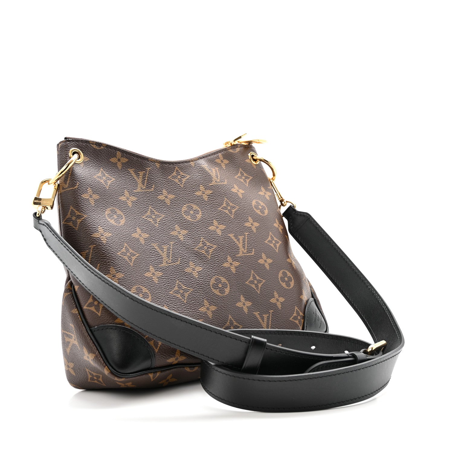 Louis Vuitton Monogram Odeon PM Black 3 of 13