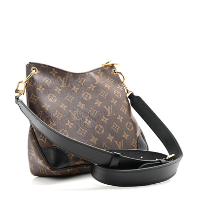 Louis Vuitton Monogram Odeon PM Black 3 of 13