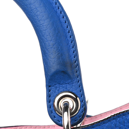 Christian Dior Bullcalf Medium Diorissimo Tote Bleu Nosy Rose Tendre 15 of 15