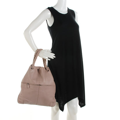 Bottega Veneta Cervo Deerskin Julie Tote Old Petra 2 of 12