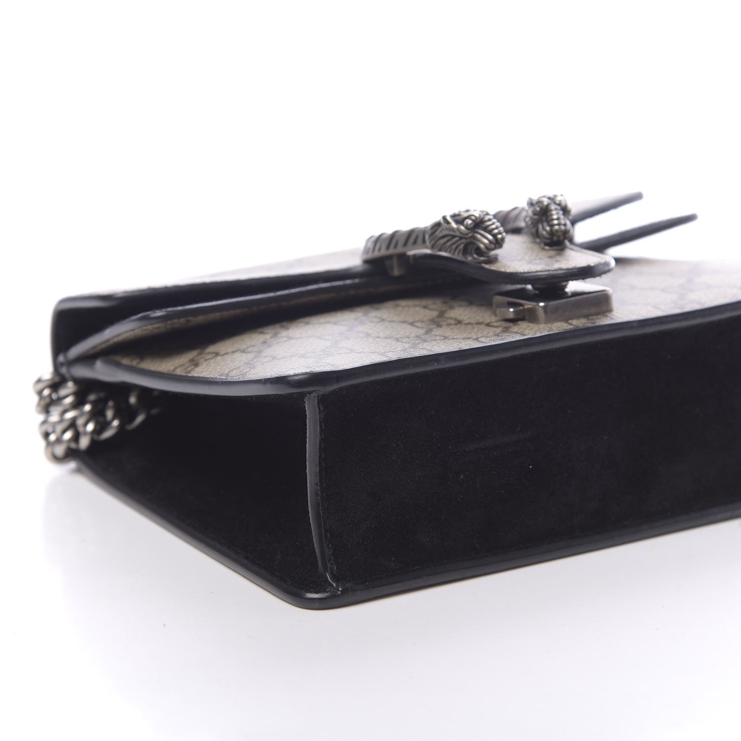 GG Supreme Monogram Mini Dionysus Shoulder Bag Black