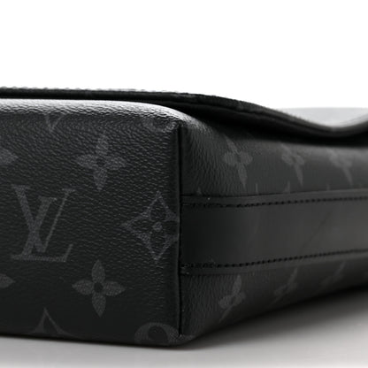 Louis Vuitton Monogram Eclipse District PM Black 8 of 10
