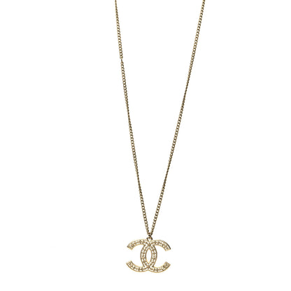 Chanel Metal CC Necklace Gold 1 of 5