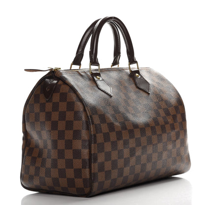 Louis Vuitton Damier Ebene Speedy 30 3 of 11
