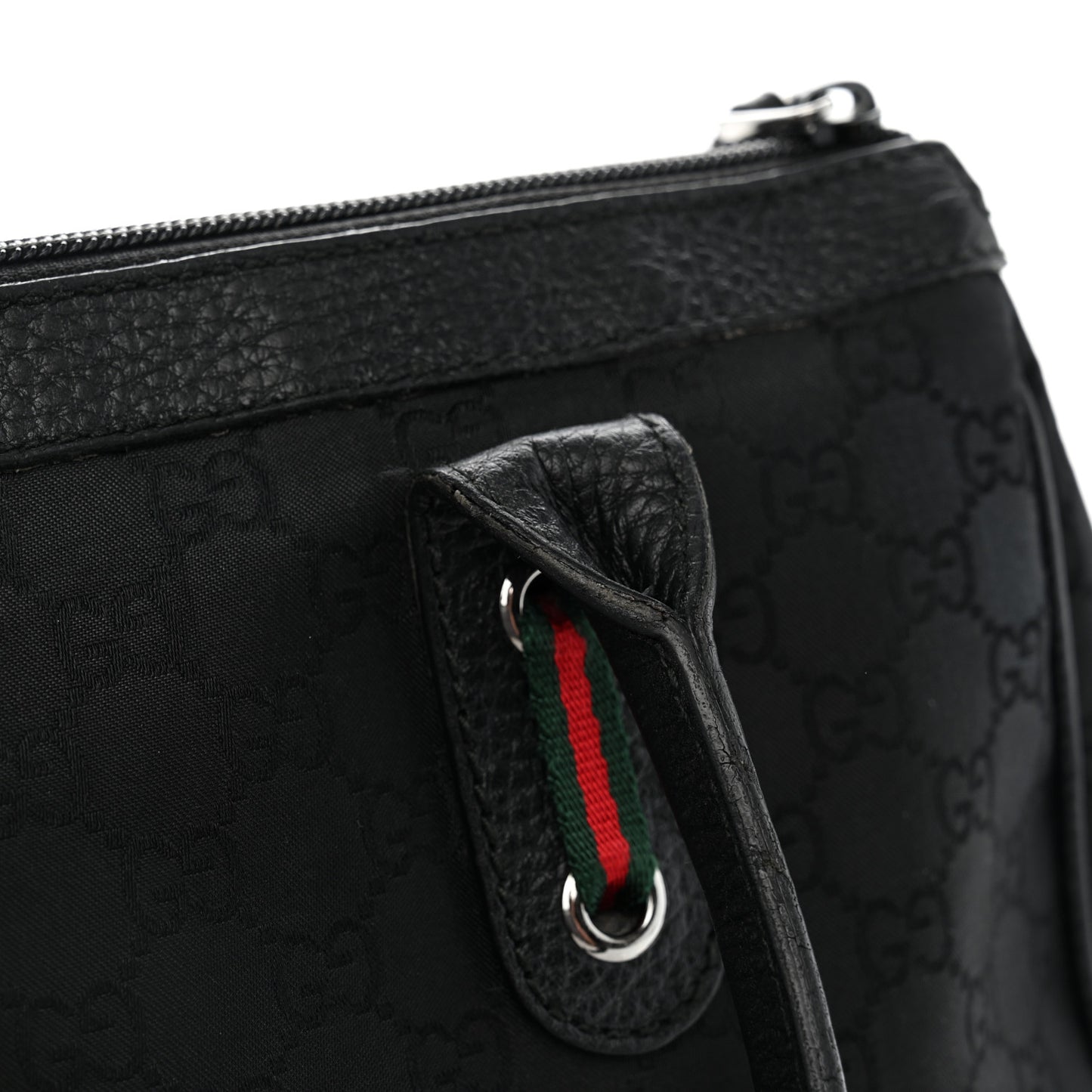 Crystal Monogram Medium Princy Tote Dark Brown