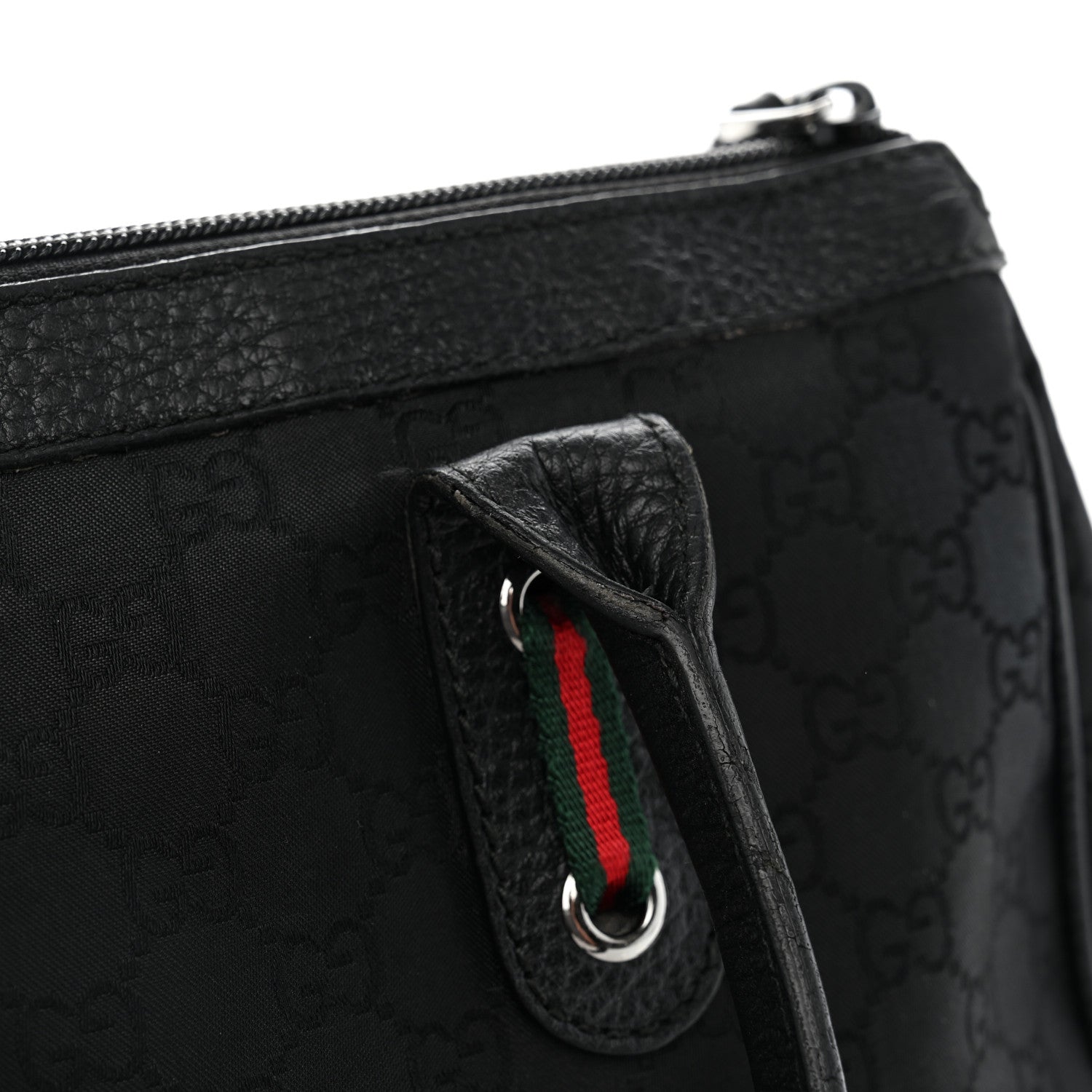 Gucci Crystal Monogram Medium Princy Tote Dark Brown 13 of 19