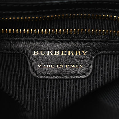 Burberry Smooth Calfskin 1983 Knight Check Link Backpack Black 8 of 9