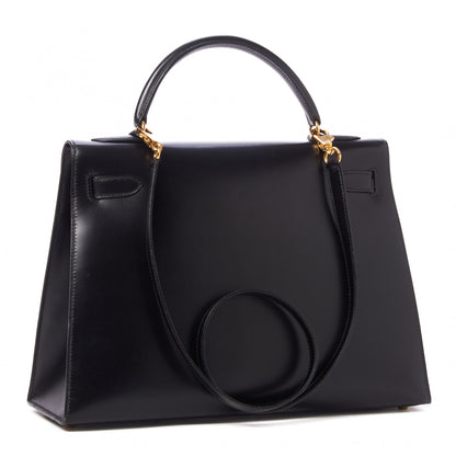 Hermes Box Kelly Sellier 32 Black 3 of 33