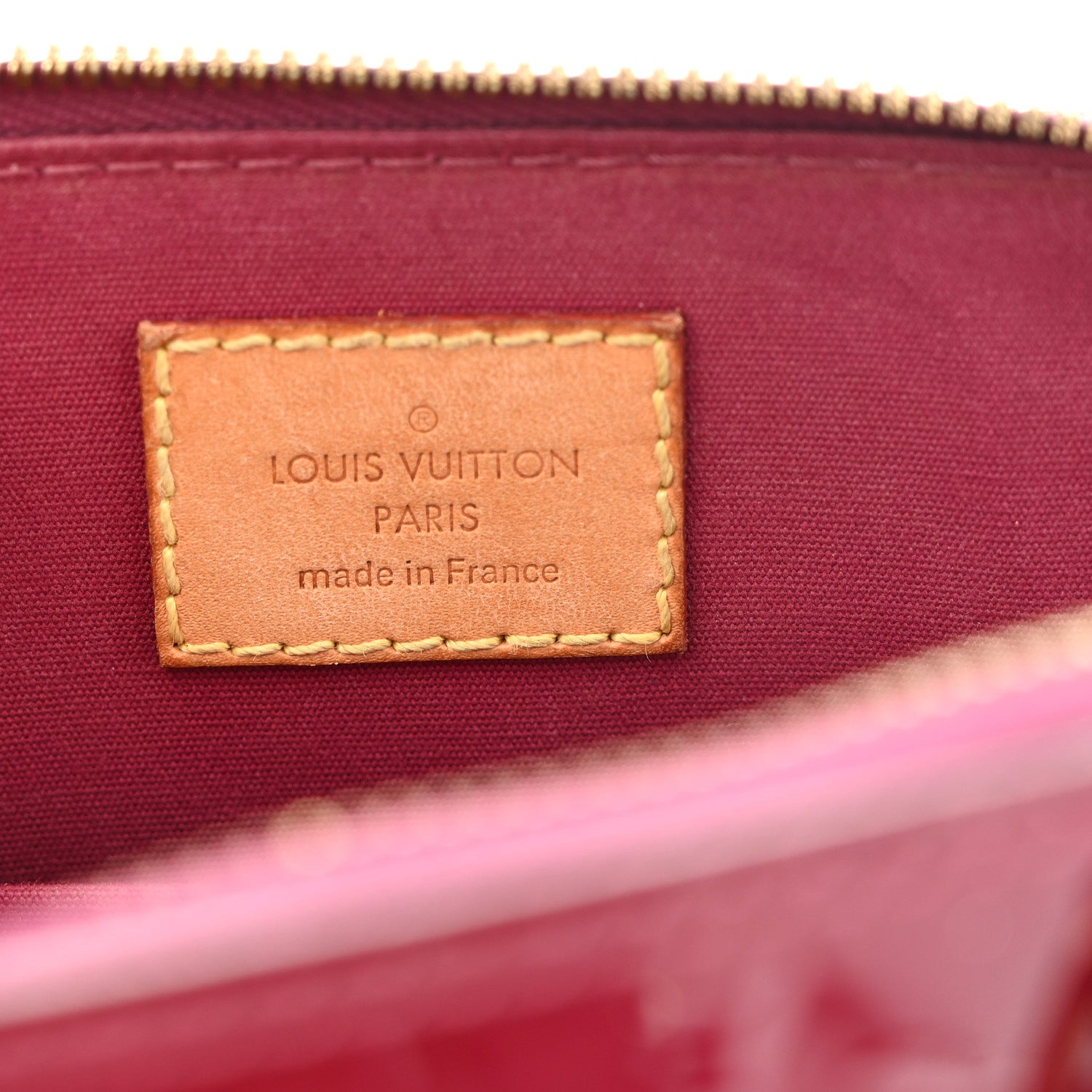 Louis Vuitton Vernis Alma BB  Rose Indien 6 of 12