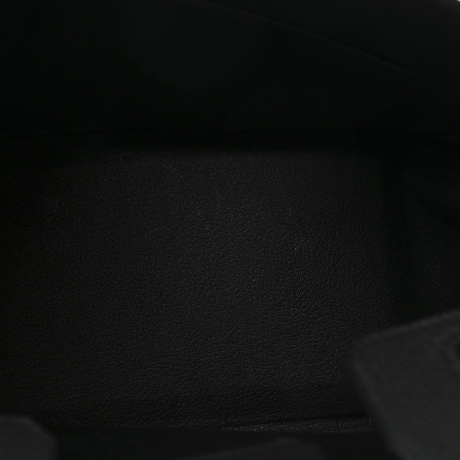 Hermes Togo Birkin 25 Black 5 of 9