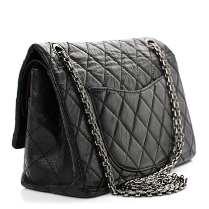 Chanel Aged Calfskin Quilted 2.55 Reissue 226 Flap Black 3 of 16