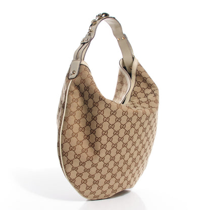 Gucci Monogram Large Wave Hobo Off White 3 of 7
